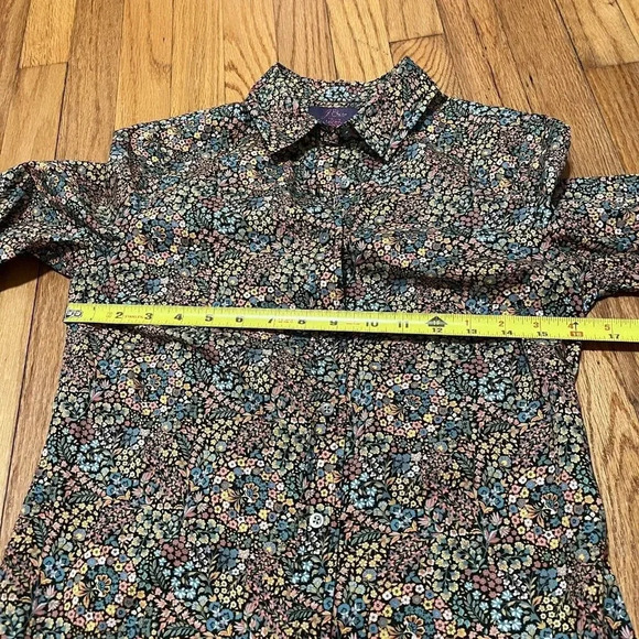 J. Crew x Liberty Fabrics Floral Button Down Blouse Size 0‎ - Picture 5 of 5